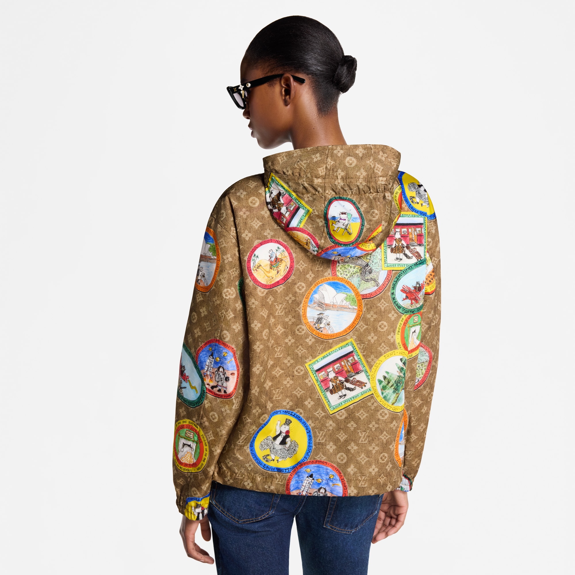 Monogram Cat Stamp Parka - Ready-to-Wear | LOUIS VUITTON